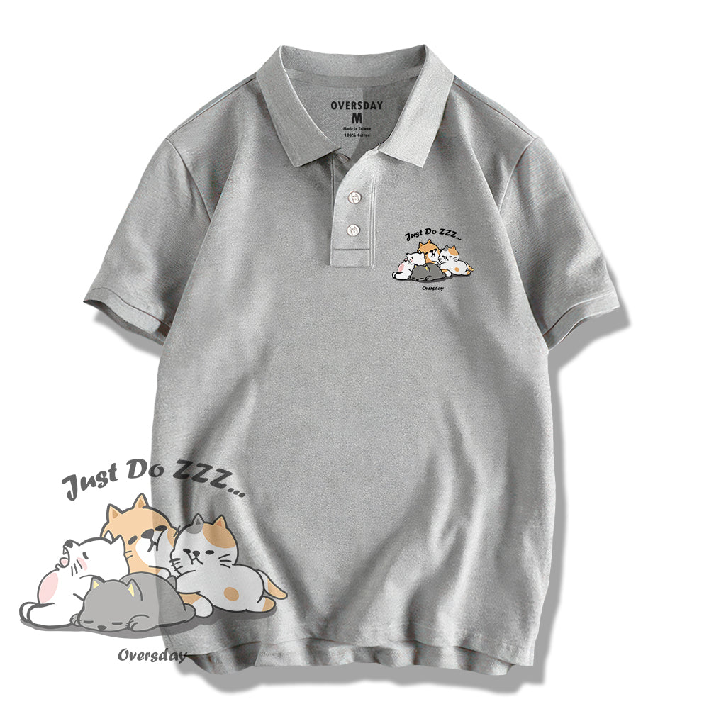 Sleeping Cats / Polo Shirt