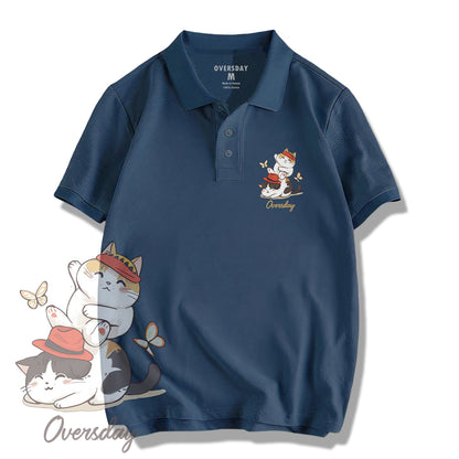 Mischievous Cats / Polo Shirt