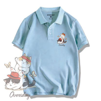 Mischievous Cats / Polo Shirt