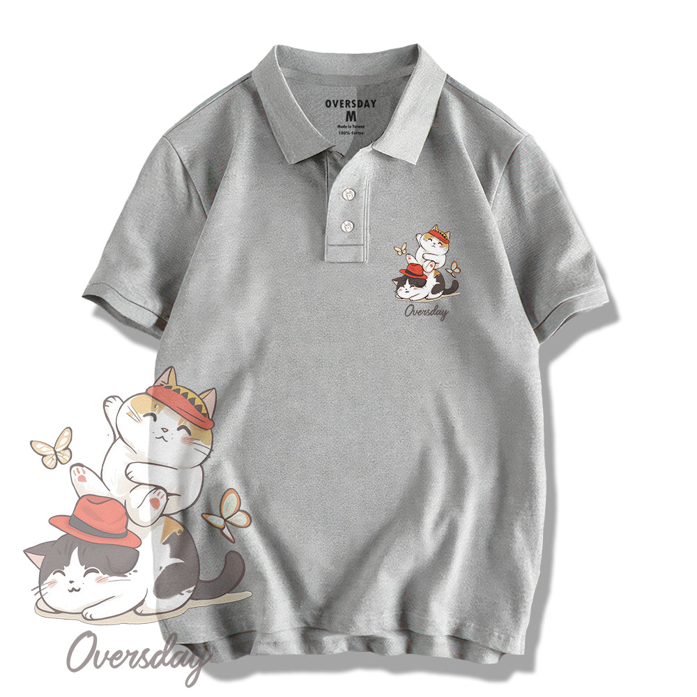 Mischievous Cats / Polo Shirt