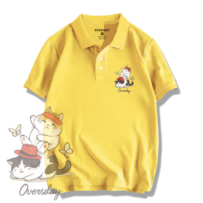 Mischievous Cats / Polo Shirt