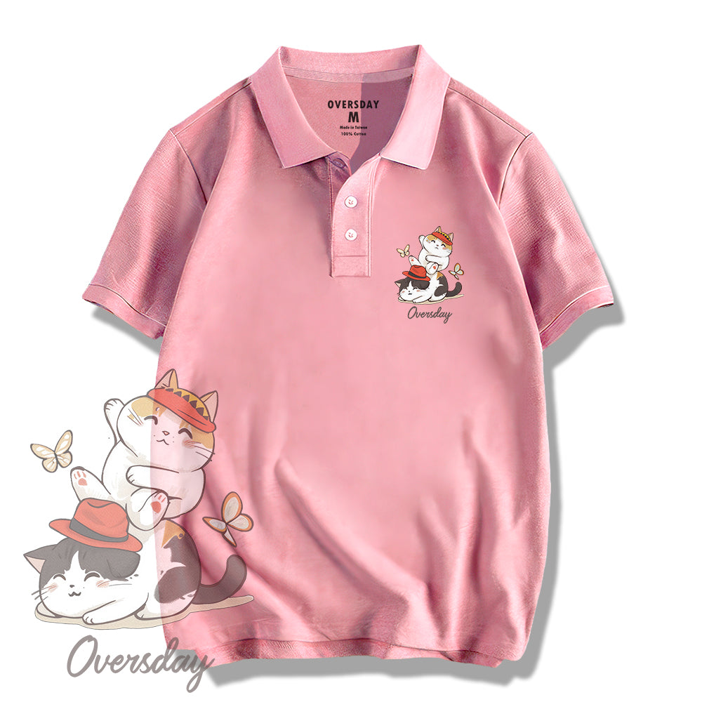 Mischievous Cats / Polo Shirt