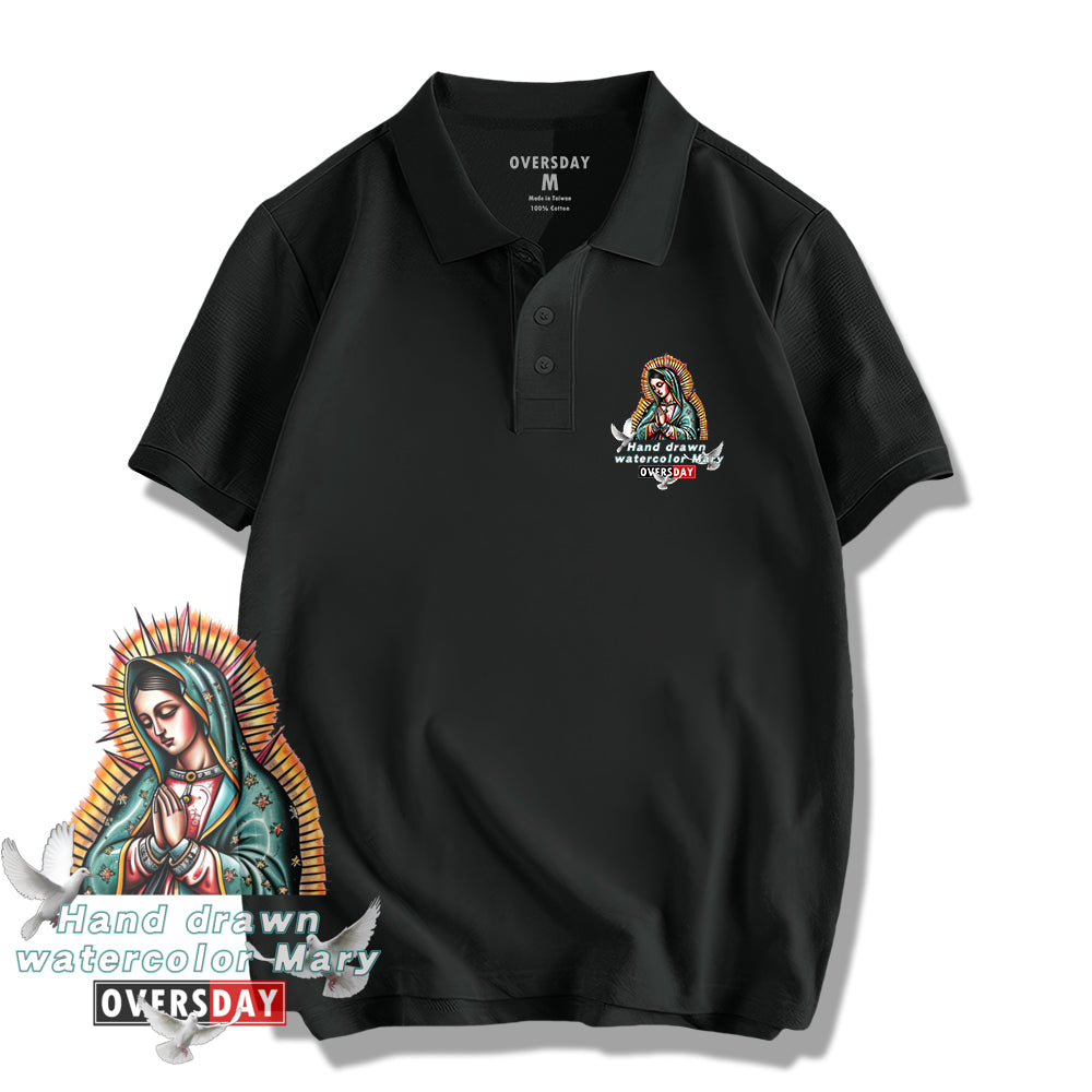 Holy Mother and Doves / Polo Shirt