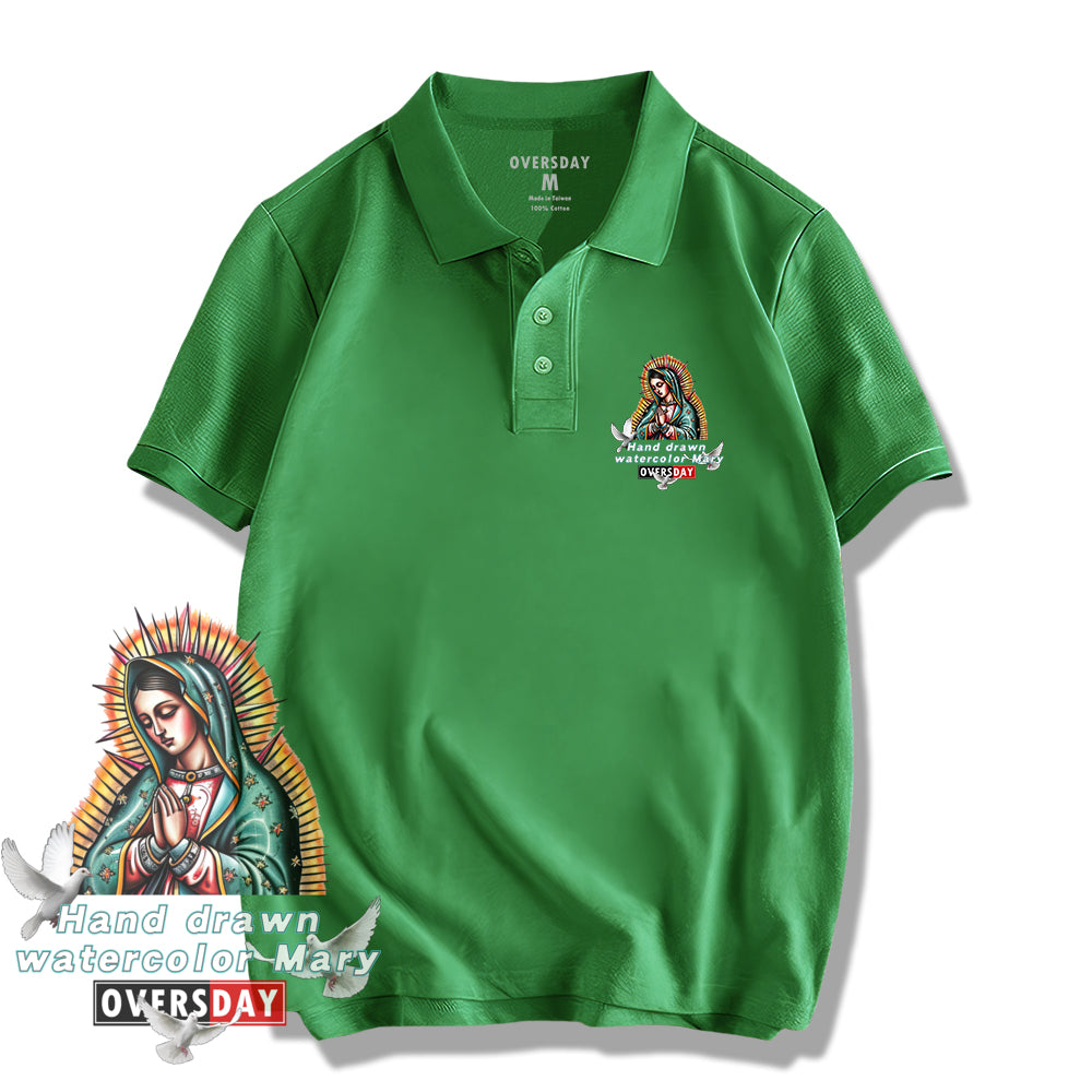 Holy Mother and Doves / Polo Shirt