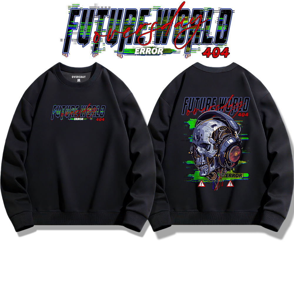 Tech Apocalypse Skull / Sweatshirt