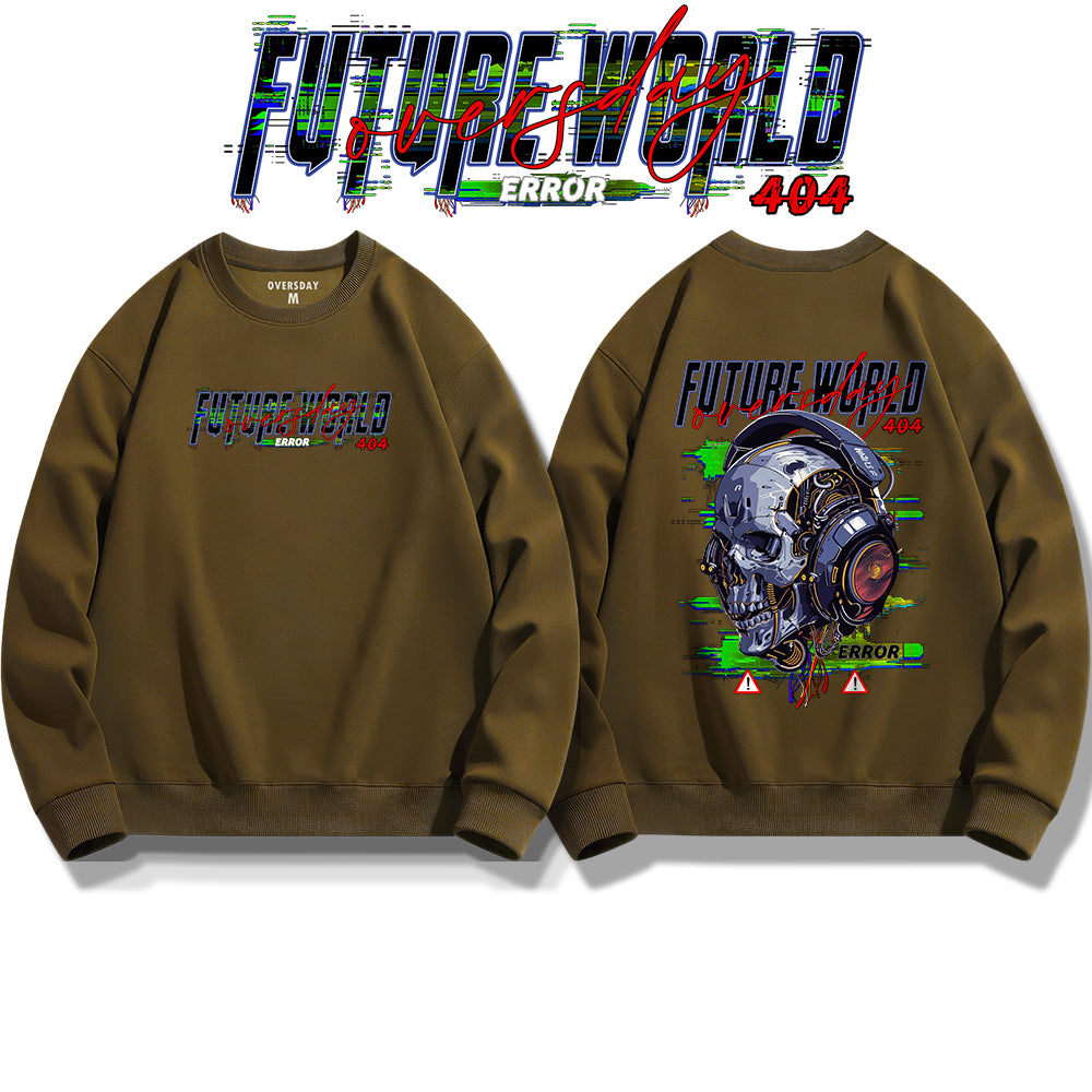 Tech Apocalypse Skull / Sweatshirt