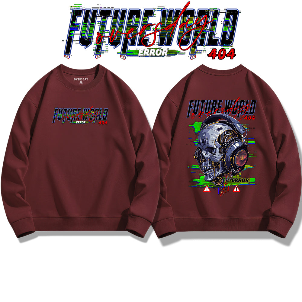 Tech Apocalypse Skull / Sweatshirt