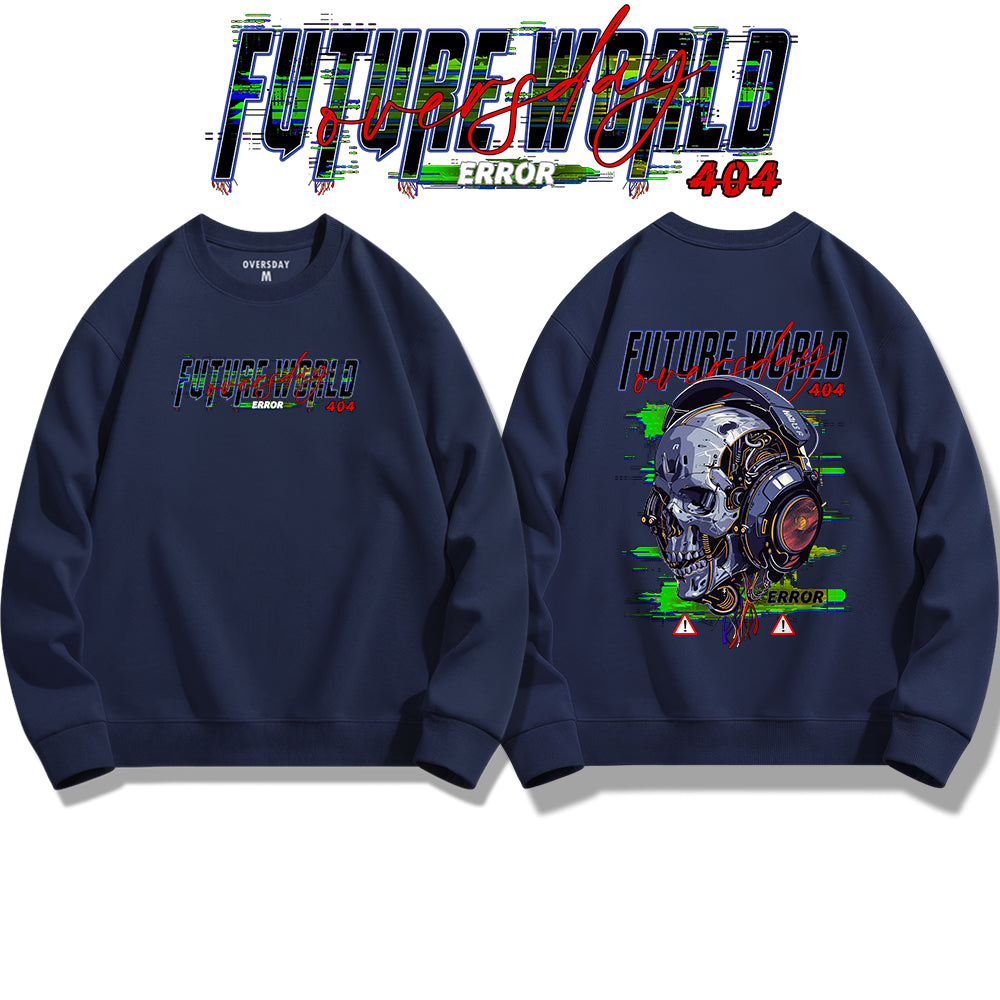 Tech Apocalypse Skull / Sweatshirt