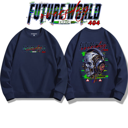 Tech Apocalypse Skull / Sweatshirt