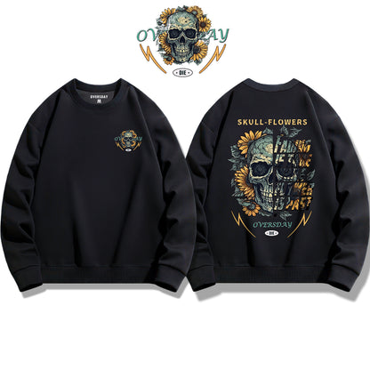 Skull Sunflower / Sweatshirt