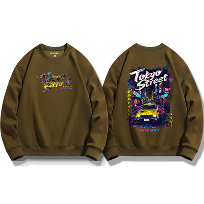 Tokyo Street Taxi / Sweatshirt