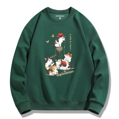 Mischievous Cats / Sweatshirt