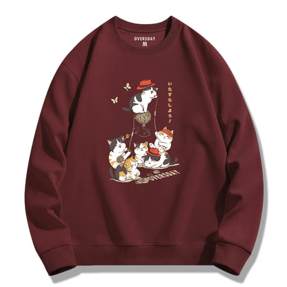 Mischievous Cats / Sweatshirt