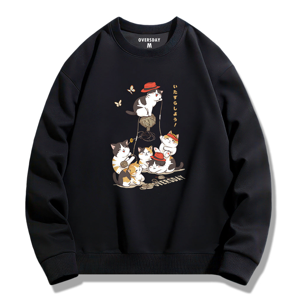 Mischievous Cats / Sweatshirt