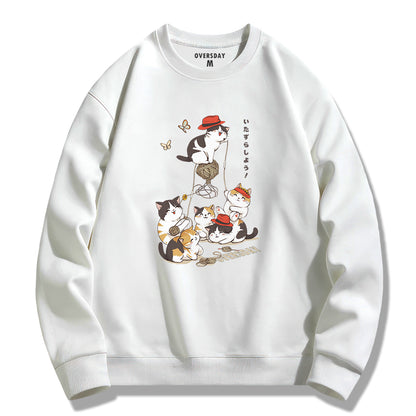 Mischievous Cats / Sweatshirt