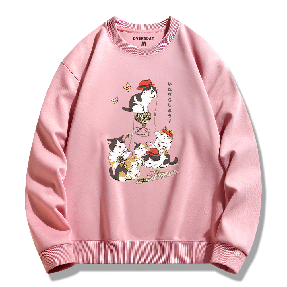 Mischievous Cats / Sweatshirt