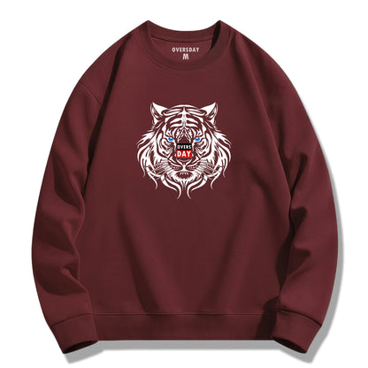 Mystical Blue Eyed White Tiger / Sweatshirt