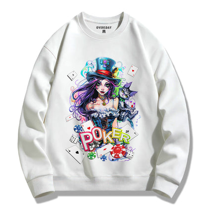 Poker Fantasy Girl / Sweatshirt