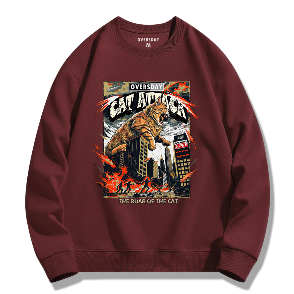 Cat Attack / Sweatshirt