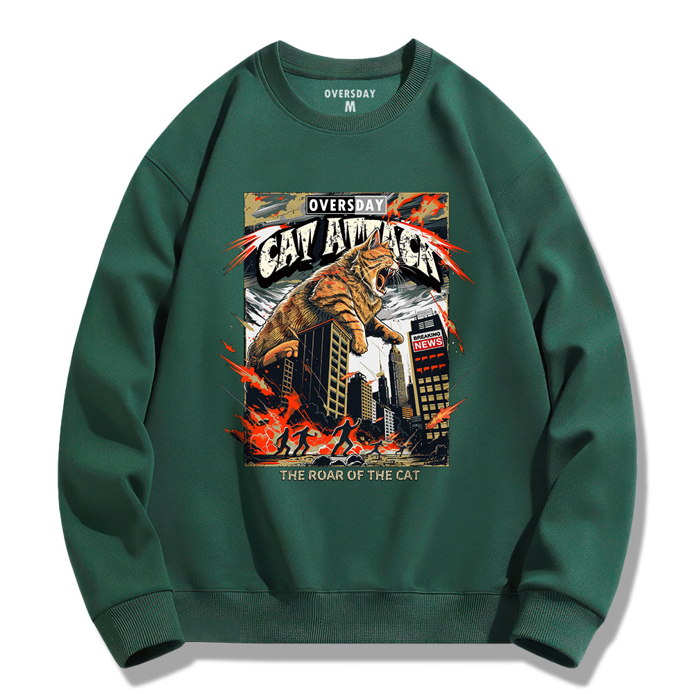 Cat Attack / Sweatshirt