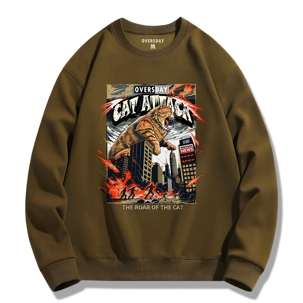 Cat Attack / Sweatshirt