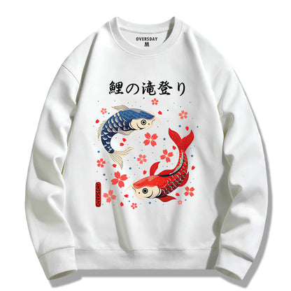 Carp Leaping Over the Dragon Gate / Sweatshirt