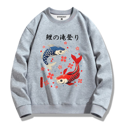 Carp Leaping Over the Dragon Gate / Sweatshirt