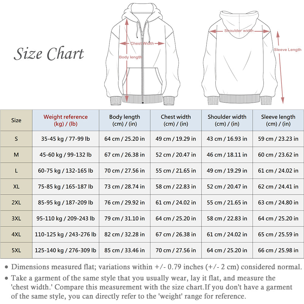 Tai Chi Seal / Zip Up Hoodie